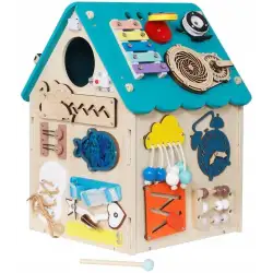 Babymix tablica domek niebieski