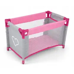 Viga łóżeczko dla lalek lisa pink