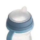 CANPOL BABIES Kubek z silikonowym ustnikiem FirstCup 250ml niebieski 56/613_blu