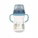 CANPOL BABIES Kubek z silikonowym ustnikiem FirstCup 250ml różowy 56/613_pin