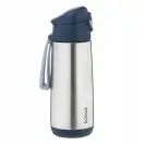 B.box bidon termiczny sportowy, butelka termiczna 500ml midnight