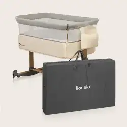 Łóżeczko dostawne Lionelo Leonie Beige Sand 3w1