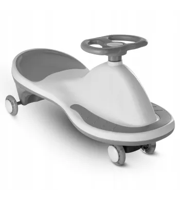 Jeździk grawitacyjny KIDWELL ROLLO kółka świecące LED do 100kg Grey