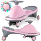 Jeździk grawitacyjny KIDWELL ROLLO kółka świecące LED do 100kg Pink