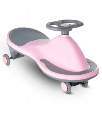 Jeździk grawitacyjny KIDWELL ROLLO kółka świecące LED do 100kg Pink