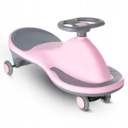 Jeździk grawitacyjny KIDWELL ROLLO kółka świecące LED do 100kg Pink