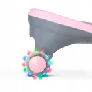 Jeździk grawitacyjny KIDWELL ROLLO kółka świecące LED do 100kg Pink