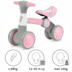 KIDWELL 2w1 Rowerek BIEGOWY jeździk PYCHACZ PETITO Bunny KIDWELL 2w1 Rowerek BIEGOWY jeździk PYCHACZ PETITO Bunny