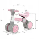 KIDWELL 2w1 Rowerek BIEGOWY jeździk PYCHACZ PETITO Bunny