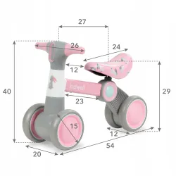 KIDWELL 2w1 Rowerek BIEGOWY jeździk PYCHACZ PETITO Bunny KIDWELL 2w1 Rowerek BIEGOWY jeździk PYCHACZ PETITO Bunny