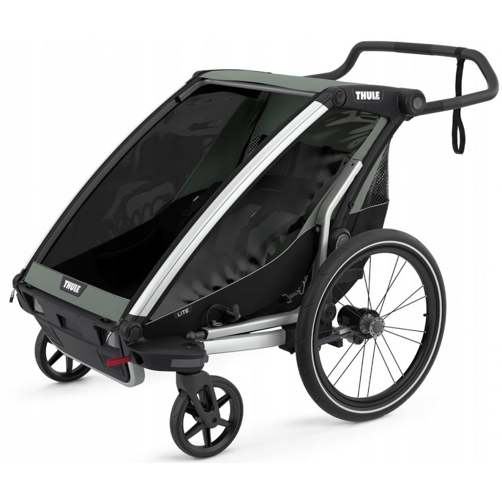 THULE Chariot Lite2 sportowa, bezpieczna, lekka i amortyzowana przyczepka rowerowa