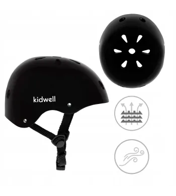 KASK Kidwell ORIX II  rower hulajnoga rolki deskorolka Black S