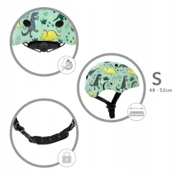 KASK Kidwell ORIX PLUS na  rower hulajnoga rolki deskorolka Dino S