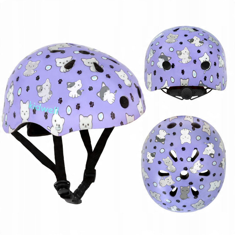 KASK Kidwell ORIX PLUS na  rower hulajnoga rolki deskorolka Kitty S