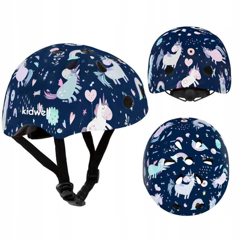 KASK Kidwell ORIX PLUS na  rower hulajnoga rolki deskorolka Unicorn S