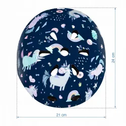 KASK Kidwell ORIX PLUS na  rower hulajnoga rolki deskorolka Unicorn M