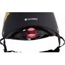 Kask rowerowy dla dzieci na hulajnogę deskorolkę Regulowany Ochronny S LED