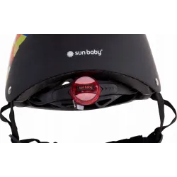 Kask rowerowy dla dzieci na hulajnogę deskorolkę Regulowany Ochronny S LED