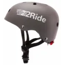 Kask rowerowy dla dzieci na hulajnogę deskorolkę Regulowany Ochronny S LED