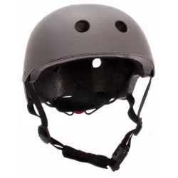 Kask rowerowy dla dzieci na hulajnogę deskorolkę Regulowany Ochronny S LED