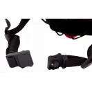 Kask rowerowy dla dzieci na hulajnogę deskorolkę Regulowany Ochronny S LED