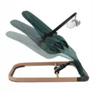 Leżaczek bujaczek dla niemowląt Kidwell  zabawki Laro Green Wooden