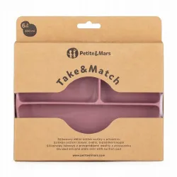 petite talerz dzielony Ochre