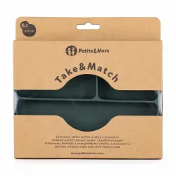 petite talerz dzielony Ochre