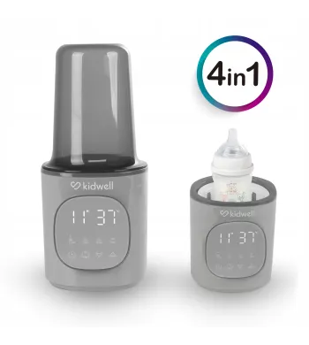 Kidwell Podgrzewacz do butelek GALA Sterylizator 4w1 Grey