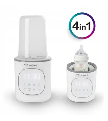 Kidwell Podgrzewacz do butelek GALA Sterylizator 4w1 White