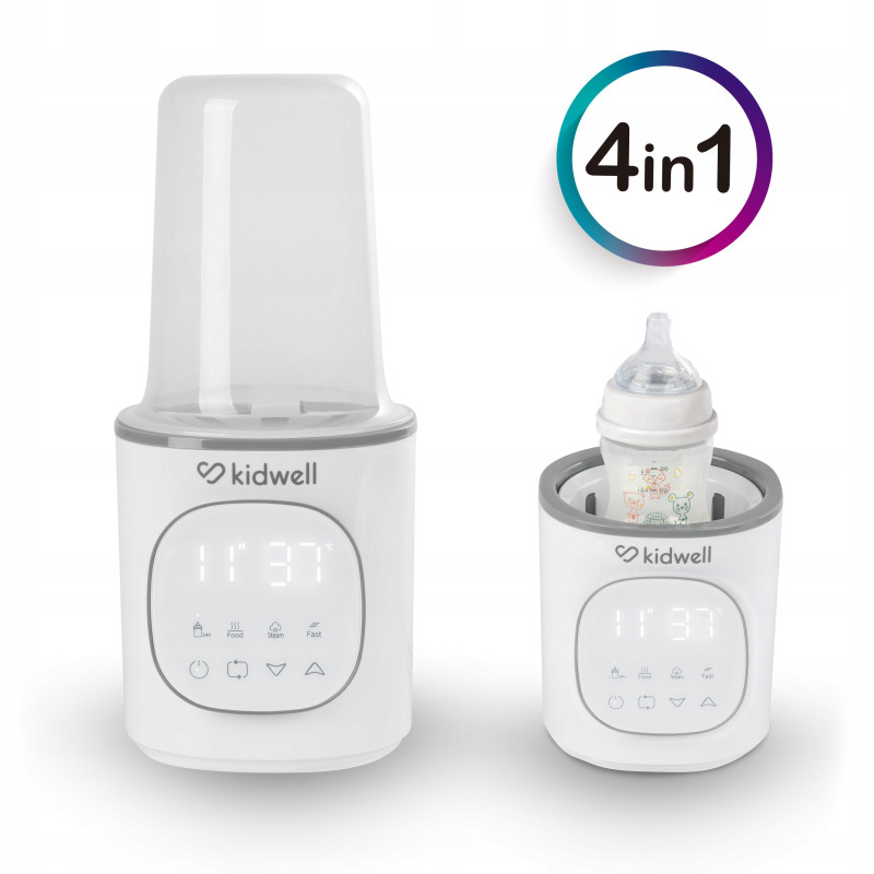 Kidwell Podgrzewacz do butelek GALA Sterylizator 4w1 White