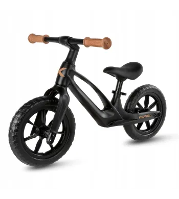 Kidwell lekki Rowerek biegowy VITO rama magnezowa dla dzieci 2+ BLACK