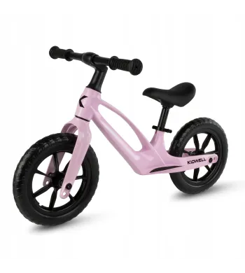 Kidwell lekki Rowerek biegowy VITO rama magnezowa dla dzieci 2+  Pink