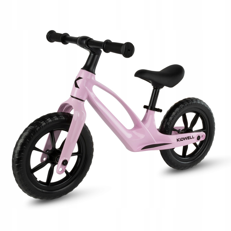 Kidwell lekki Rowerek biegowy VITO rama magnezowa dla dzieci 2+  Pink