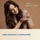 Butelka Canpol Natural Shape 330 ml przygotowana do podania posiłku