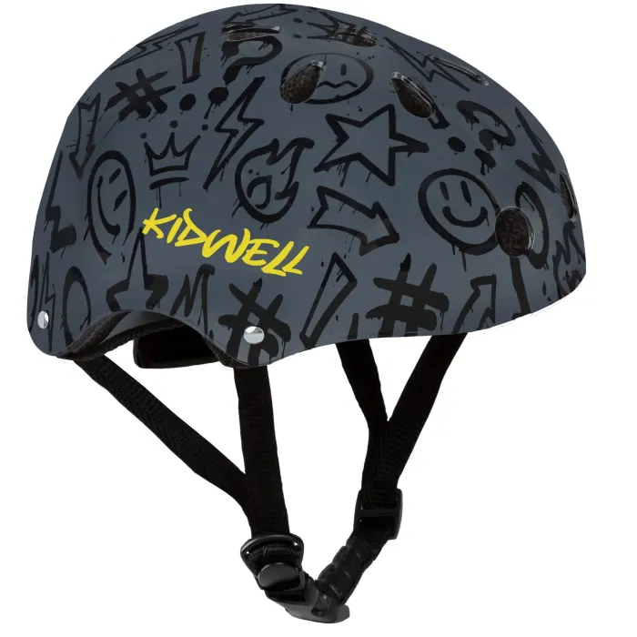 KASK Kidwell ORIX PLUS na  rower hulajnoga rolki deskorolka Graffiti M