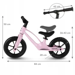 Kidwell lekki Rowerek biegowy VITO rama magnezowa dla dzieci 2+ Pink Kidwell lekki Rowerek biegowy VITO rama magnezowa dla dzieci 2+ Pink