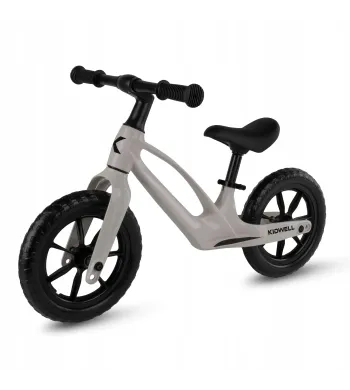 Kidwell lekki Rowerek biegowy VITO rama magnezowa dla dzieci 2+  Taupe