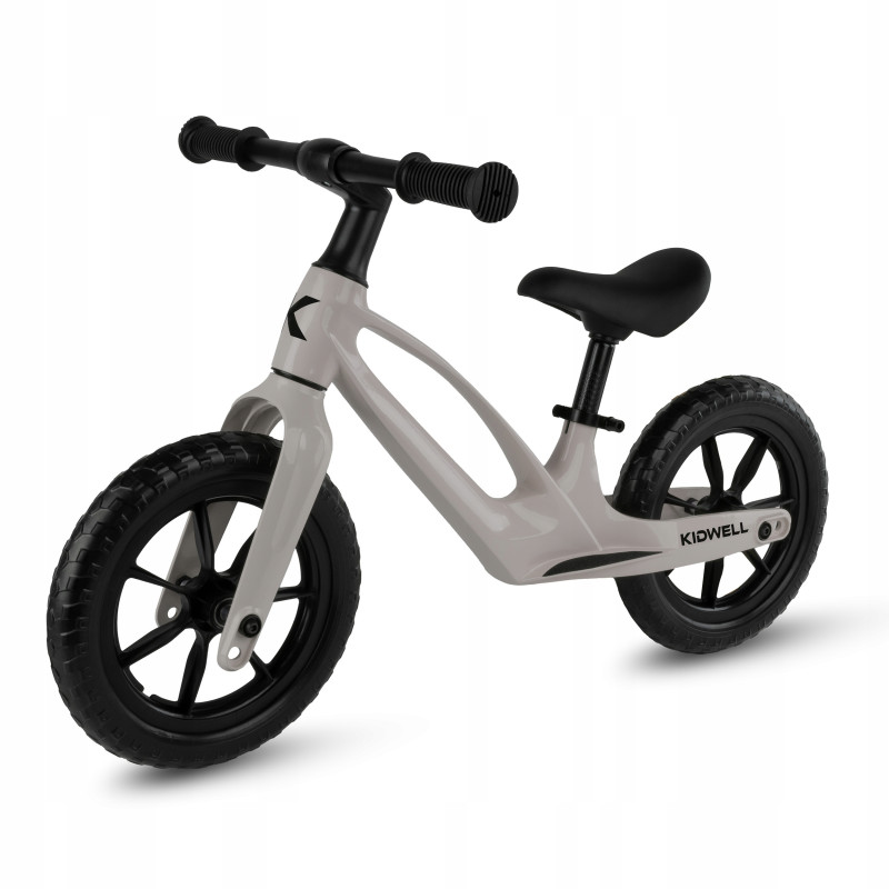 Kidwell lekki Rowerek biegowy VITO rama magnezowa dla dzieci 2+  Taupe