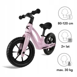 Kidwell lekki Rowerek biegowy VITO rama magnezowa dla dzieci 2+ Pink Kidwell lekki Rowerek biegowy VITO rama magnezowa dla dzieci 2+ Pink