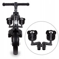 ROWEREK PICO BIEGOWY KIDWELL 3W1 TRÓJKOŁOWY KOŁA 8" NA PEDAŁY total Black