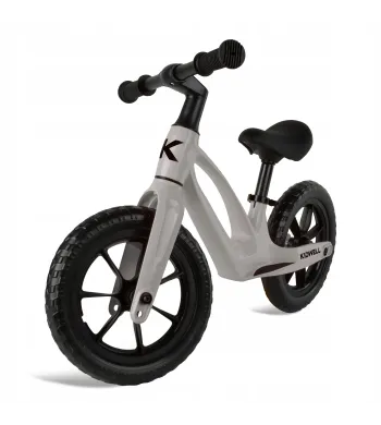 Kidwell lekki Rowerek biegowy VITO rama magnezowa dla dzieci 2+  Taupe