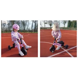 ROWEREK PICO BIEGOWY KIDWELL 3W1 TRÓJKOŁOWY KOŁA 8" NA PEDAŁY Spring Flower