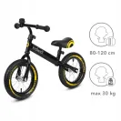 Kidwell Rowerek biegowy Cruzer Explorer z dzwonkiem pompowane koła Black
