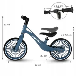 ROWEREK BIEGOWY KIDWELL NIX BALANCE BIKE koła 12" DARK BLUE NIEBIESKI ROWEREK BIEGOWY KIDWELL NIX BALANCE BIKE koła 12" DARK BLUE NIEBIESKI