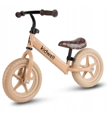 Kidwell ROWEREK BIEGOWY JEŹDZIK REBEL KOŁA 12" LEKKI REGULOWANY  BEIGE