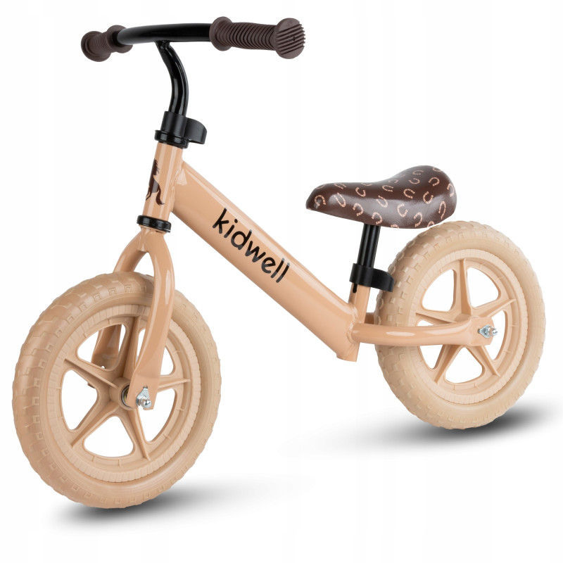 Kidwell ROWEREK BIEGOWY JEŹDZIK REBEL KOŁA 12" LEKKI REGULOWANY  BEIGE
