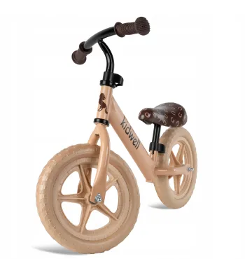 Kidwell ROWEREK BIEGOWY JEŹDZIK REBEL KOŁA 12" LEKKI REGULOWANY  BEIGE