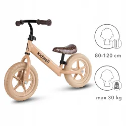 Kidwell ROWEREK BIEGOWY JEŹDZIK REBEL KOŁA 12" LEKKI REGULOWANY BEIGE Kidwell ROWEREK BIEGOWY JEŹDZIK REBEL KOŁA 12" LEKKI REGULOWANY BEIGE