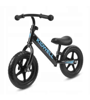 Kidwell ROWEREK BIEGOWY JEŹDZIK REBEL KOŁA 12" LEKKI REGULOWANY  Black